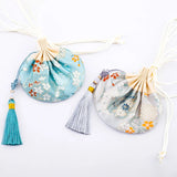 Chinese Style Car Pendant Brocade Sachet Empty Bag Gift Ball