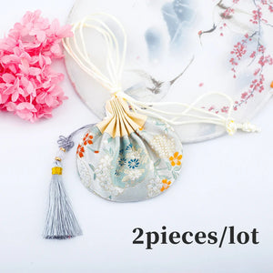 Chinese Style Car Pendant Brocade Sachet Empty Bag Gift Ball
