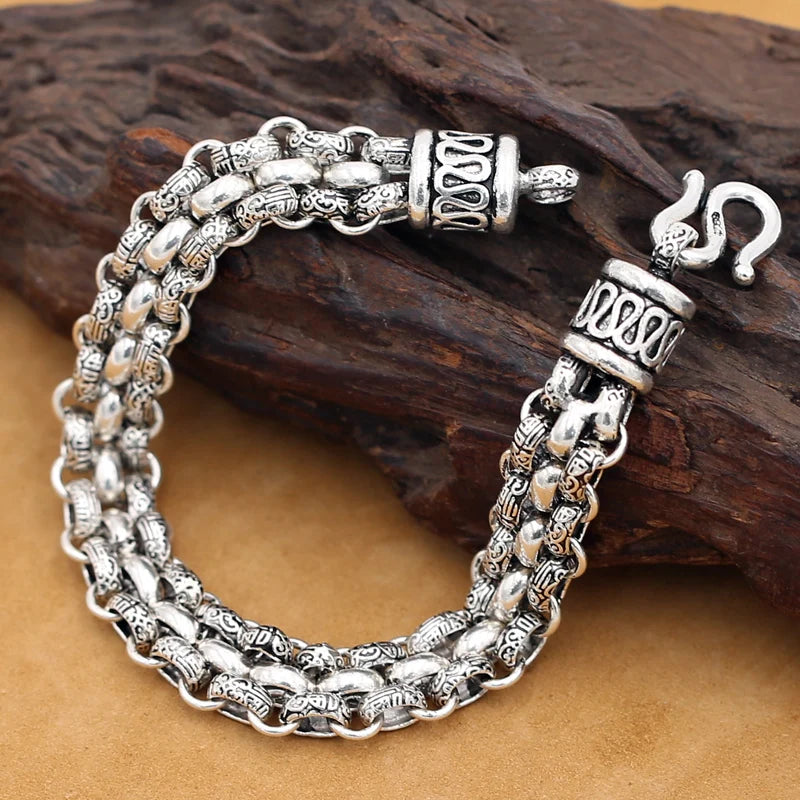 Chinese Style Light Sense Bracelet Retro Men Bracelet