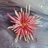 Chinese Style Hanfu Flower Hairpins for Women Hair Clip Head Jewelry