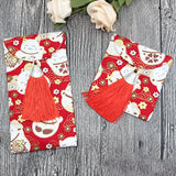 Chinese Style Jewelry Bag Tassel Red Envelope Year Wedding Festive Bag