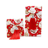 Chinese Style Jewelry Bag Tassel Red Envelope Year Wedding Festive Bag