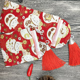 Chinese Style Jewelry Bag Tassel Red Envelope Year Wedding Festive Bag
