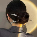 Chinese Style Moonstone Hairpin Women Tiara Hairpins Girl Accessories