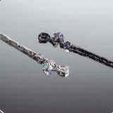 Chinese Style Moonstone Hairpin Women Tiara Hairpins Girl Accessories