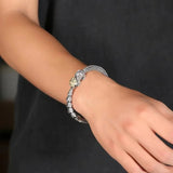 Chinese Style Pixiu Bracelet Foxtail Chain Money National Male Jewelry