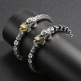 Chinese Style Pixiu Bracelet Foxtail Chain Money National Male Jewelry
