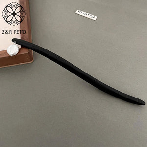 Chinese Style Baroque Bead Acrylic Hairpin