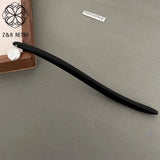 Chinese Style Baroque Bead Acrylic Hairpin