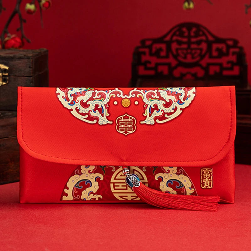 Chinese Style Red Envelopes Large-capacity Spring Wedding Festive Supplies