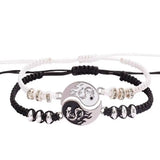 Chinese Style Yin-yang Dragon Couple Bracelet Gift