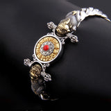 Chinese Style Silver Jewelry Lucky Money Pixiu Ladies Bracelet