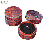Chinese Style Ring Brocade Box, Small Things Storage Box, Wedding Ring Box