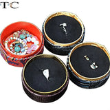 Chinese Style Ring Brocade Box, Small Things Storage Box, Wedding Ring Box