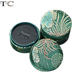 Chinese Style Ring Brocade Box, Small Things Storage Box, Wedding Ring Box