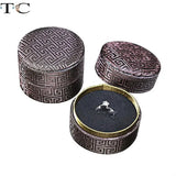 Chinese Style Ring Brocade Box, Small Things Storage Box, Wedding Ring Box