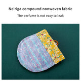 Chinese Traditional Small Ball Sachet Pendant Embroidered Brocade Empty Bag