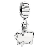 Chinese Zodiac Dog Snake Rat Mouse Rabbit Pendant Beads Charm