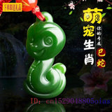Chinese Zodiac Jade Pendant Necklace Natural Jewelry Men Women Carved