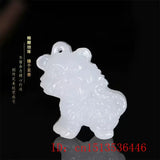 Chinese Zodiac Jade Pendant Amulet Charm Jewelry Natural Jadeite