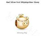 Chinese Zodiac Rabbit Bead for Bracelets DIY Jewelry