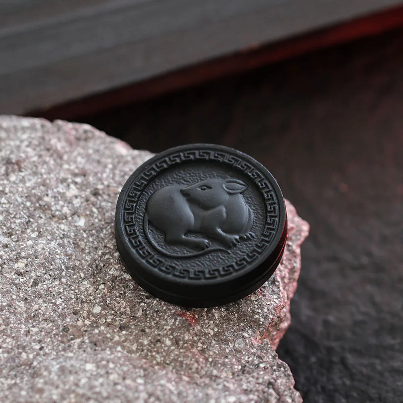 Chinese Zodiac Style Push Fidget Slider Metal Toy