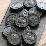 Chinese Zodiac Style Push Fidget Slider Metal Toy