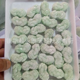 Chinese Myanmar Emerald Pendant Jade Carving Handicraft Zhaocai