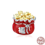 925 Sterling Silver Beads for Charm Bangle & Necklace DIY
