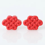 Red Chinese Cinnabar Beads for Buddhist Jewelry Making