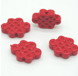 Red Chinese Cinnabar Beads for Buddhist Jewelry Making