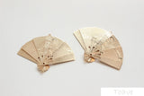 Chinese-Style Double Ceiling Fan Sub-Pendant-Open Folding