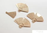 Chinese-Style Double Ceiling Fan Sub-Pendant-Open Folding
