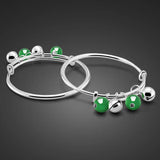 925 Silver Children's Bracelet with Bells Pendant