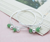925 Silver Children's Bracelet with Bells Pendant