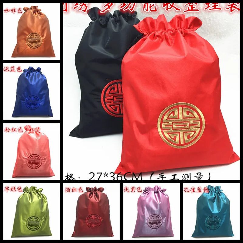 Chinese Classical Embroidery Travel Bag Multi-functional Jewelry Bag #6
