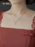Chinese Necklace Sterling Silver Vintage Clavicle Chain Lucky Pendant