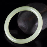 Chinese Jade Bracelet 54-64mm Luck Round Bangle Amulet