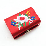 Chinese Wind Brocade Embroidery Lipstick & Jewelry Box Set