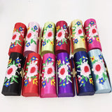 Chinese Brocade Embroidery Lipstick Box Cosmetics Box 2pc/lot