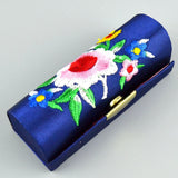 Chinese Brocade Embroidery Lipstick Box Cosmetics Box 2pc/lot