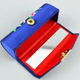 Chinese Brocade Embroidery Lipstick Box Cosmetics Box 2pc/lot