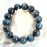 Natural Gems Stone Adjustable Kyanite Bracelet 7.5inch