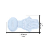 Chirstmas Party Props Silicone Mold DIY Resin Craft Tray