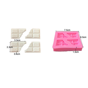 Chocolate Candle Making DIY Soap Dessert Silicone Mold
