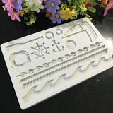 Sailing Theme Silicone Soap Mold Cake Decorating Tools