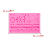 Sailing Theme Silicone Soap Mold Cake Decorating Tools