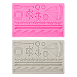 Sailing Theme Silicone Soap Mold Cake Decorating Tools