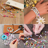 Chocolate Acrylic Alphabet Letter Beads Round Flat For DIY Bracelet