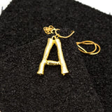 Copper Choker Alphabet Pendants Big Initial A-Z Letter Pendant Necklace